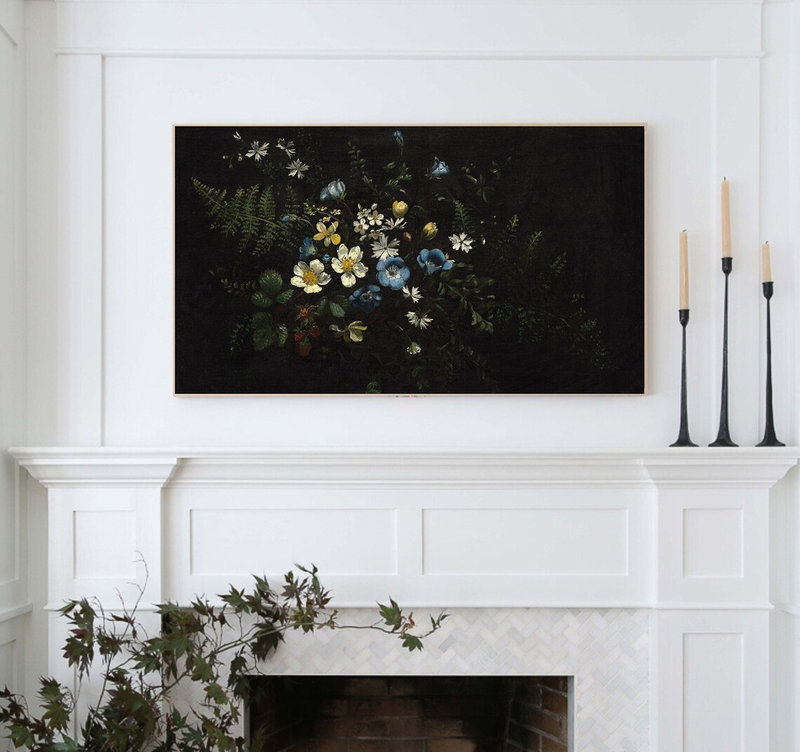 Wildflowers Spring Botanical Vintage Floral Art Print - Image 4