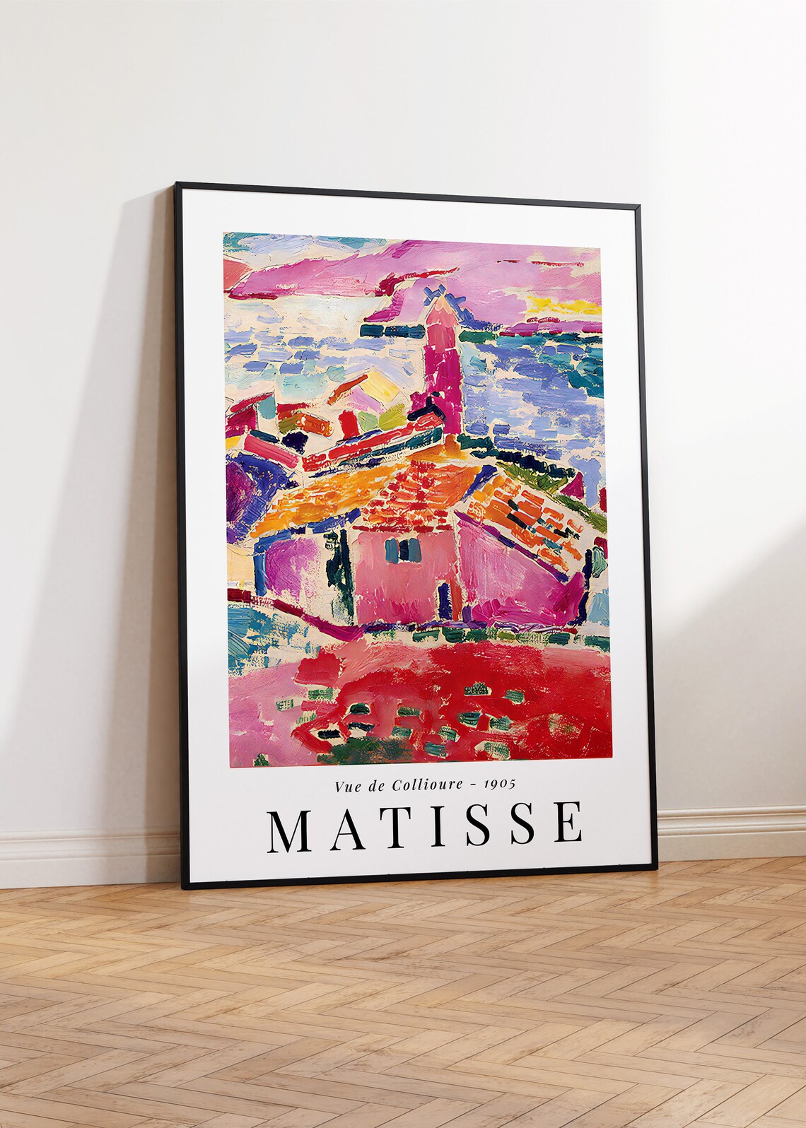 Henri Matisse View At Collioure Modern Art Print - Image 2