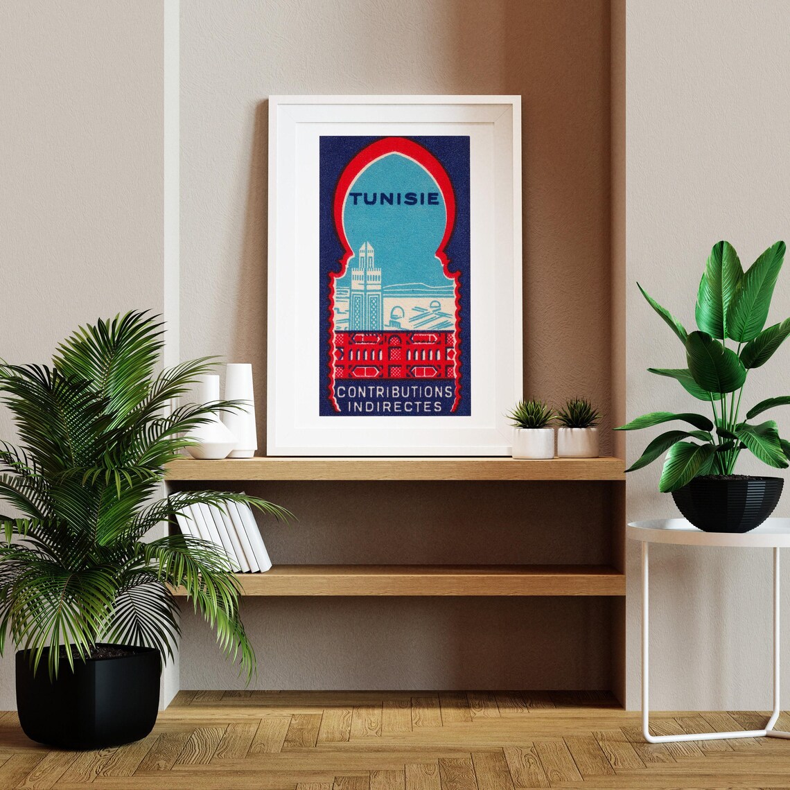 Tunisia Matchbox Vintage Sweden Poster Print - Image 2