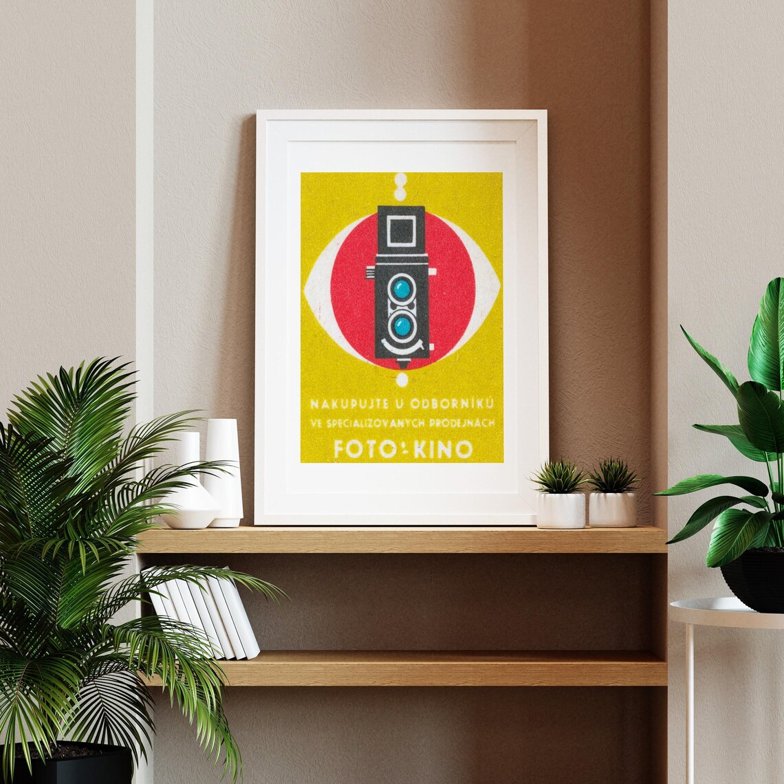 Vintage Camera Store Advertizement Art Print - Image 2