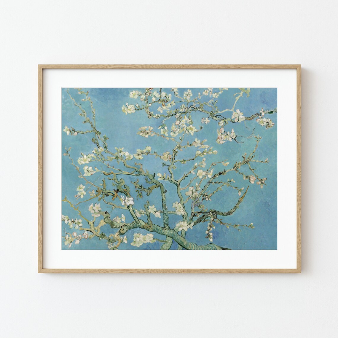 Vincent Van Gogh Almond Blossom Impressionist Flower Print - Image 3