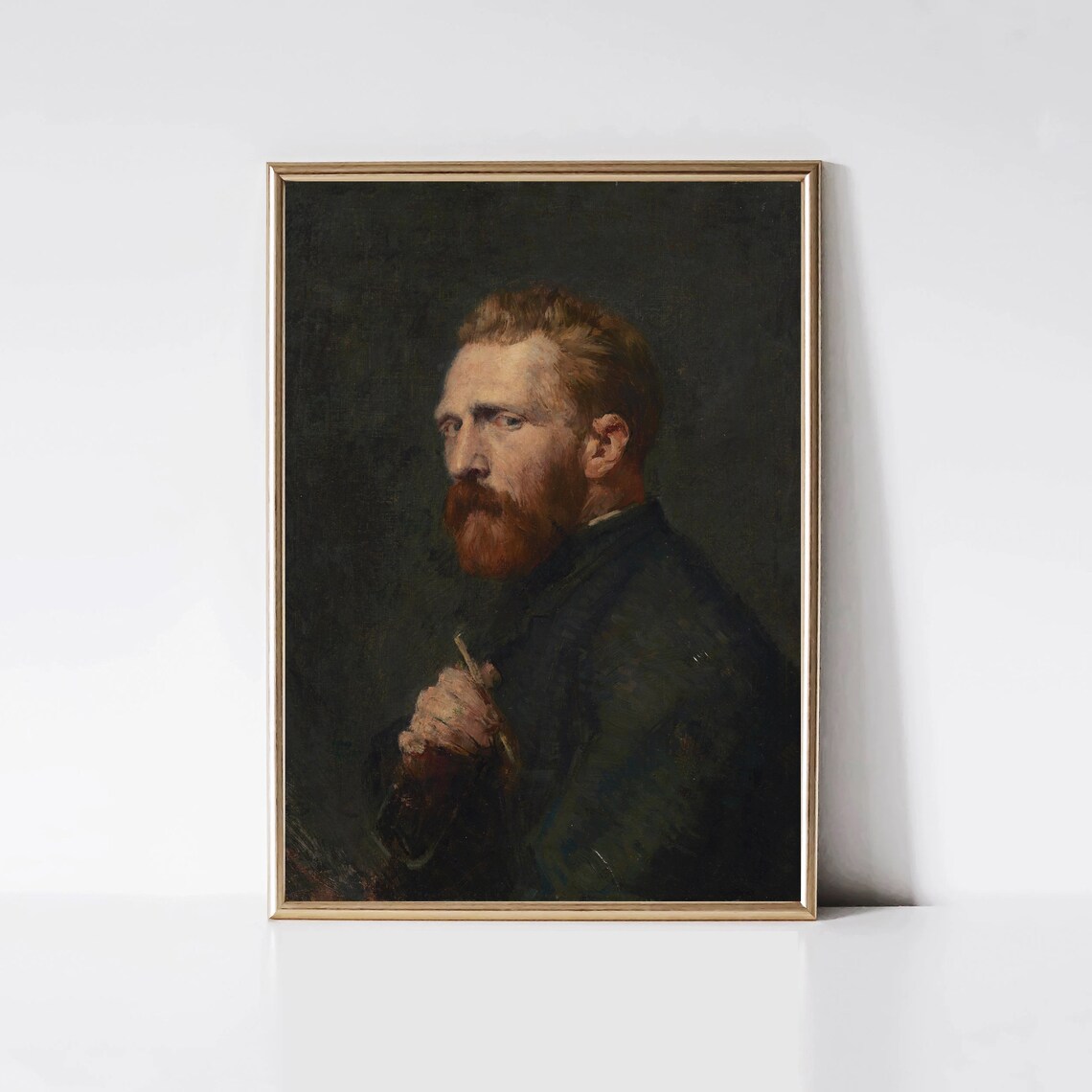Van Gogh by John Russell, Vintage Portrait Print