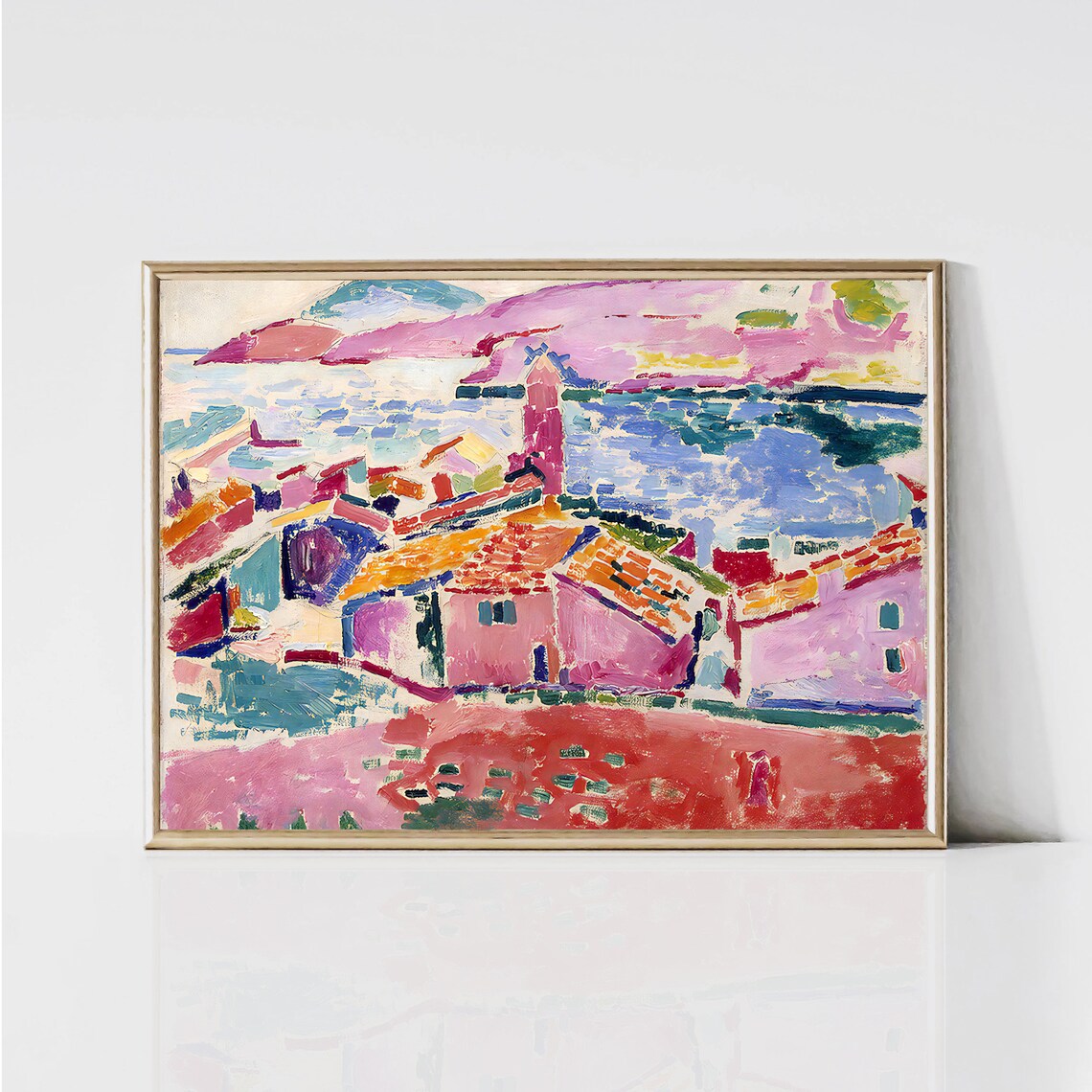 Henri Matisse View of Collioure Art Print, Modern