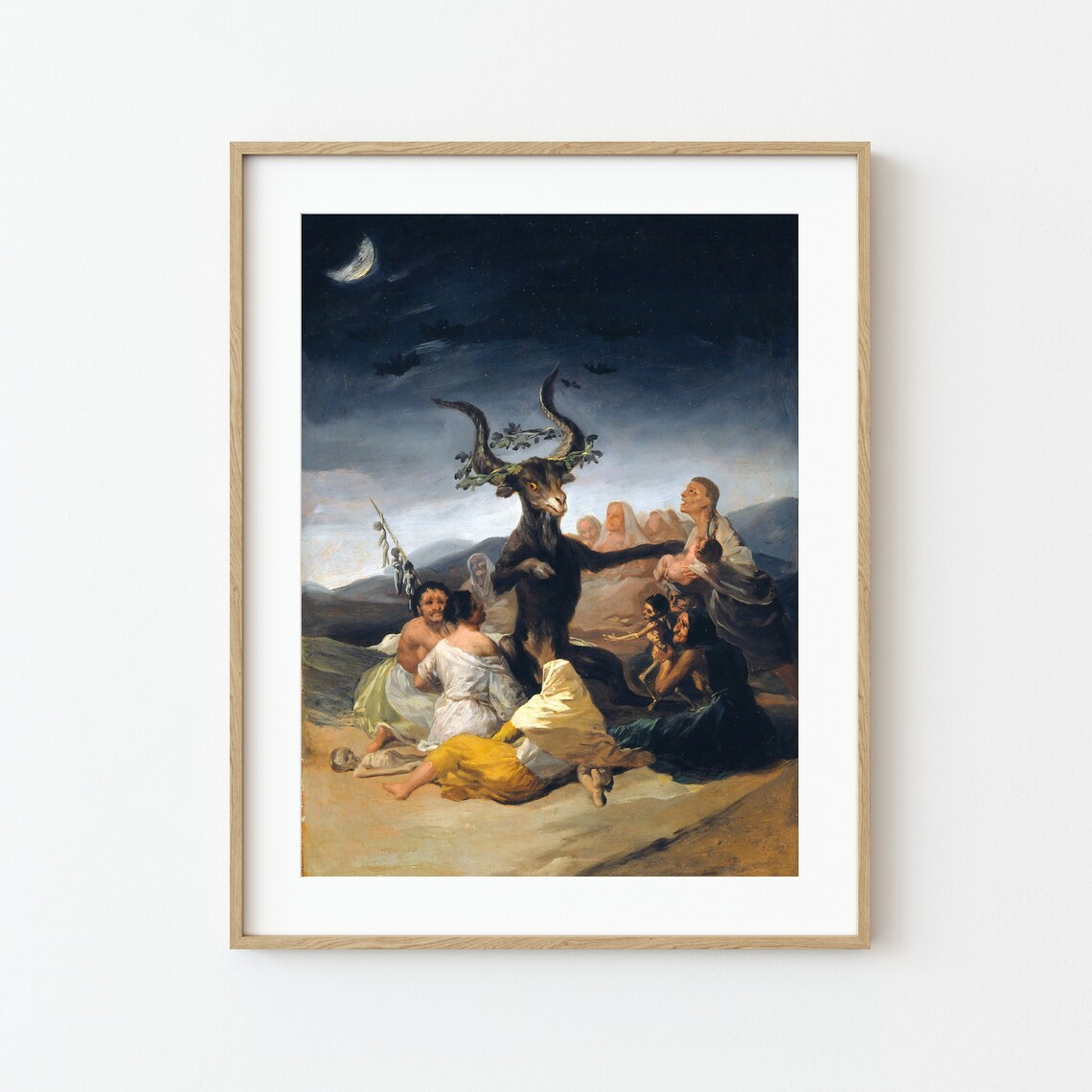 Francisco Goya Witches Sabbath Classic Art Print - Image 3