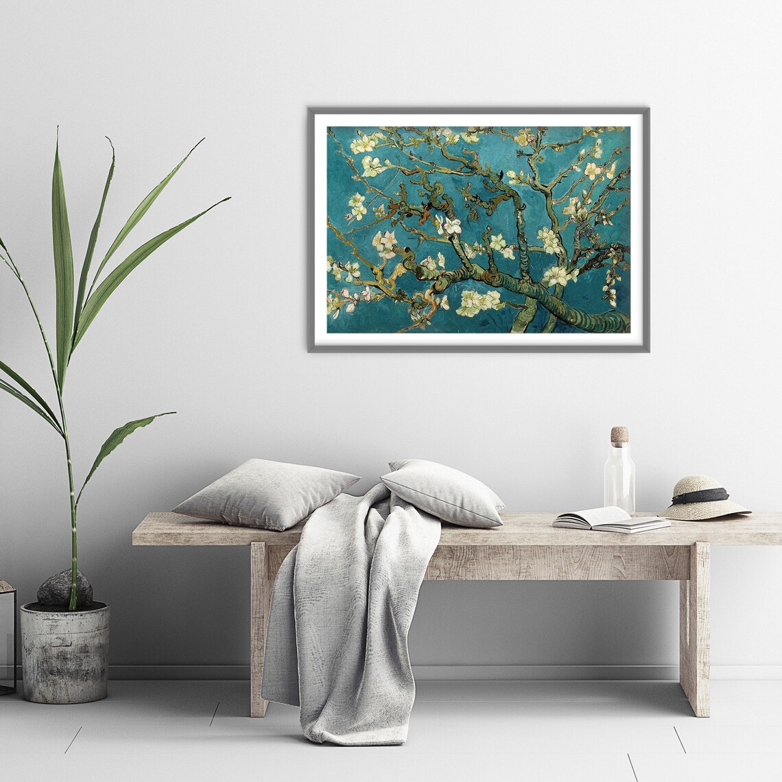 Vincent Van Gogh Almond Tree, Classic Art Print - Image 3