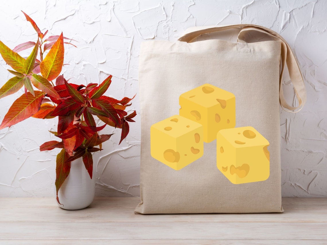 Cheese SVG Bundle Kawaii Swiss Cheese Clipart Digital Download Print - Image 2