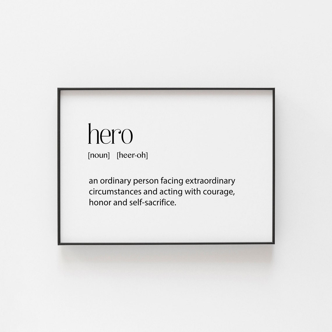 Hero Print, Gift For Doctors And Nurses