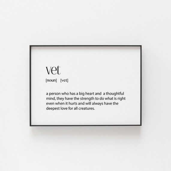 Veterinarian Gift, Veterinary Office Decor Art Print