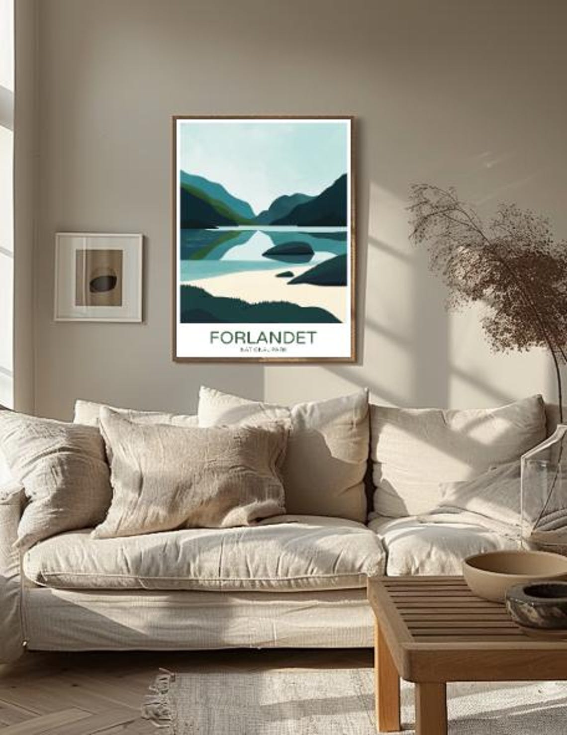 Forlandet National Park Travel Posterbreathtaking Coastal Landscape Wall Art Of Norways Islands Wildlife Nature Decor Adventure Print - Image 2
