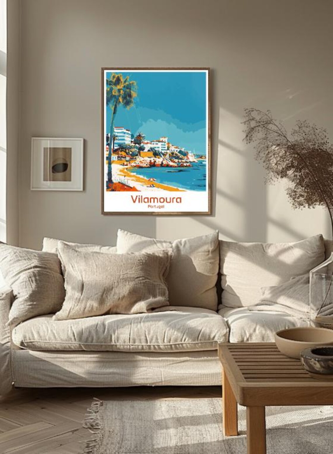 Vilamoura Portugal Travel Posterscenic Marina Wall Art Coastal Landscape Print Algarve Beach Decor Portuguese Travel Gift Europe Artwork - Image 3