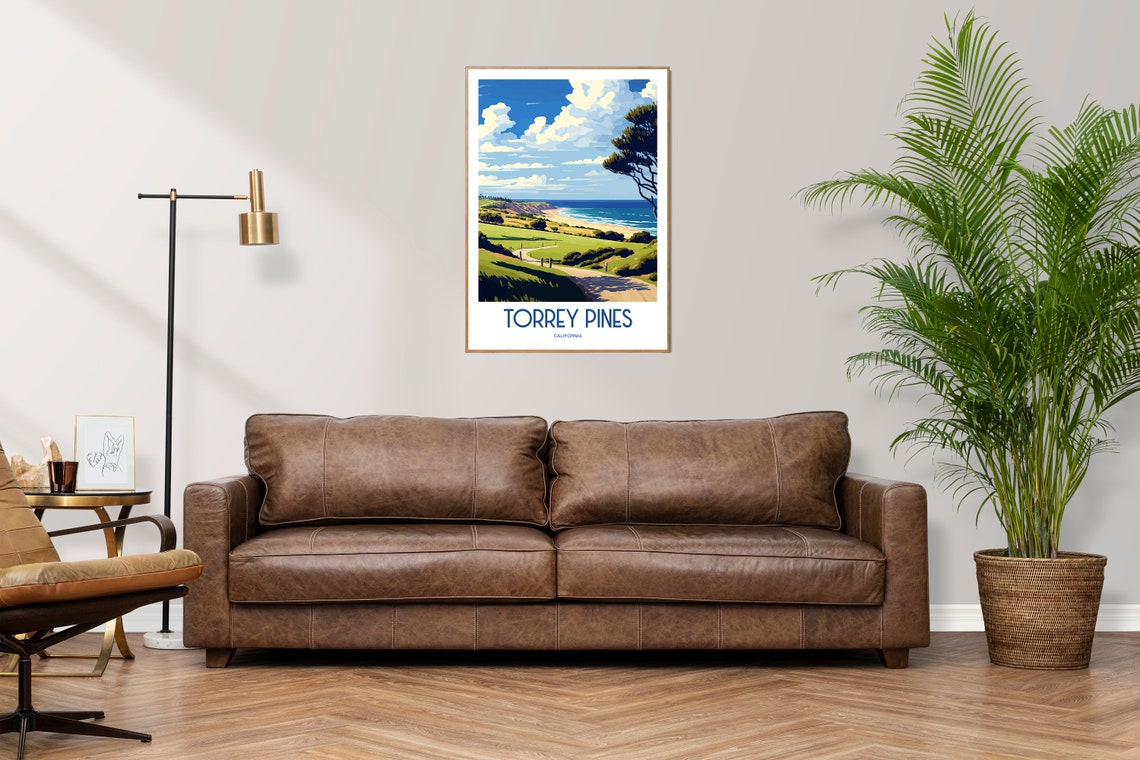 Torrey Pines Golf Course Art Print - Image 4