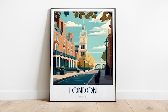 London Travel Poster