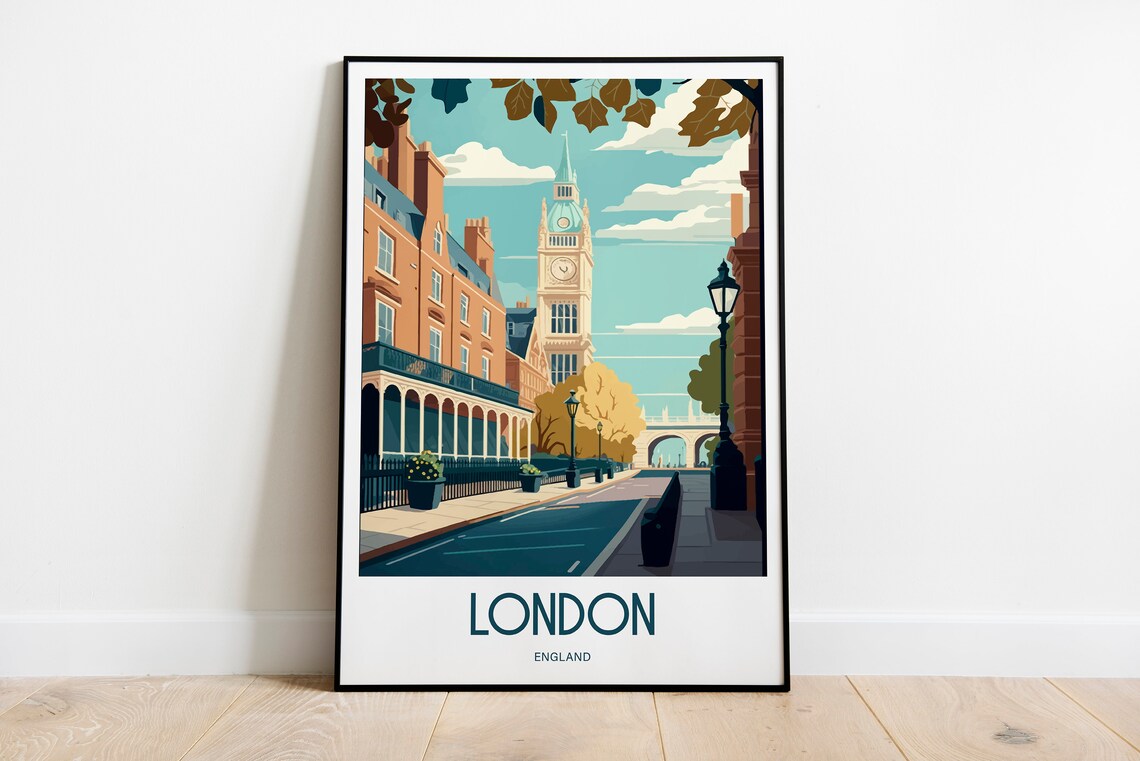 London Travel Poster