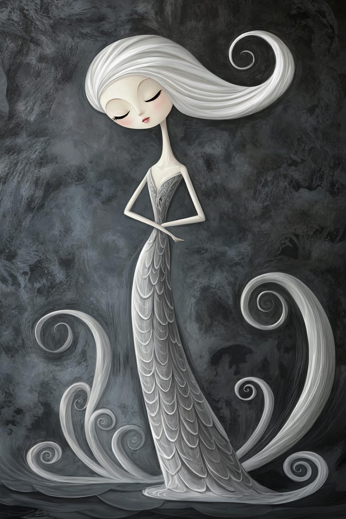 Whimsical Dance Art Print Modern Wall Art Decor Unique Home And Office Decoration Stylish Artistic Gift Gift For Dancer - Image 3