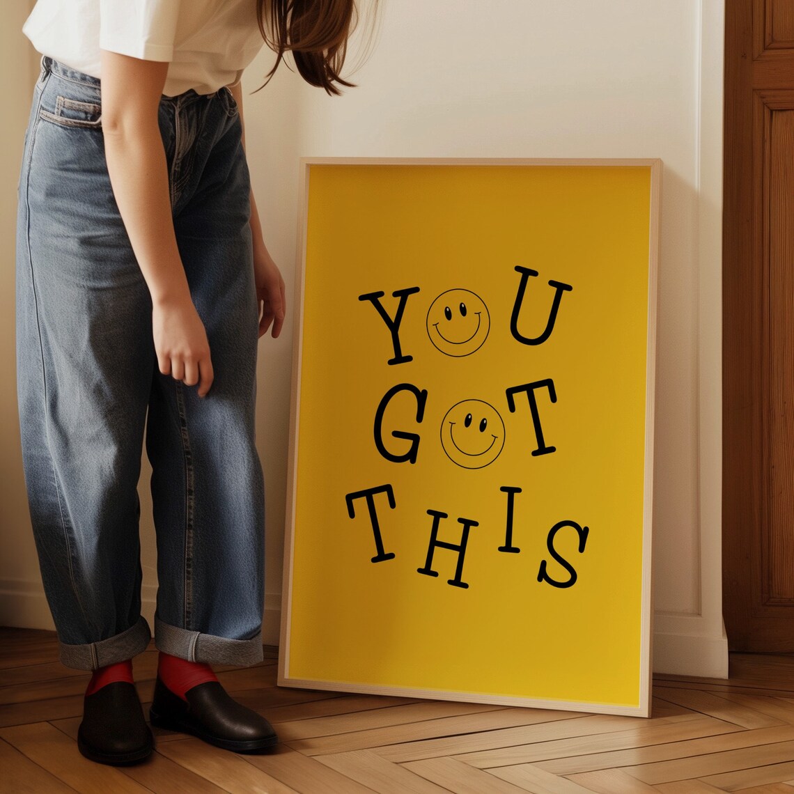 You Got This Inspirational Retro Poster Print - Image 3