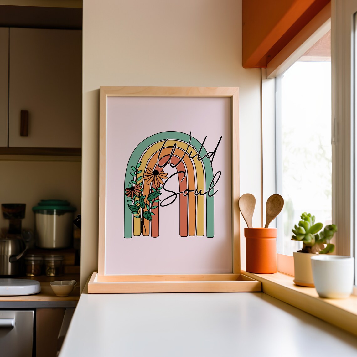 Wild Soul Retro Poster, Trendy Wall Decor - Image 3