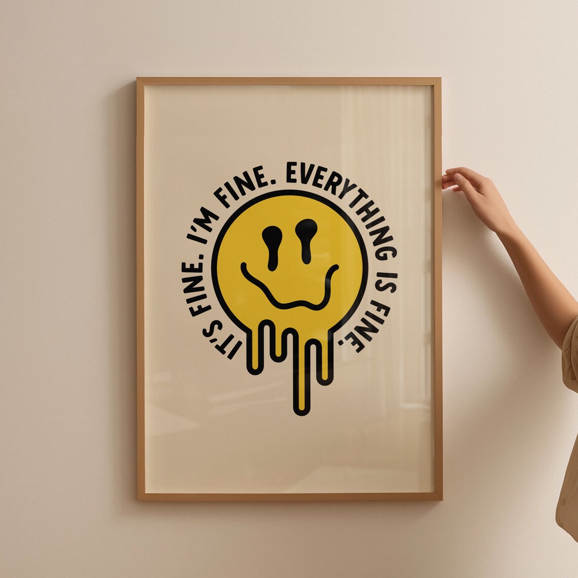 Retro Quote Wall Art Print for Housewarming - Image 4