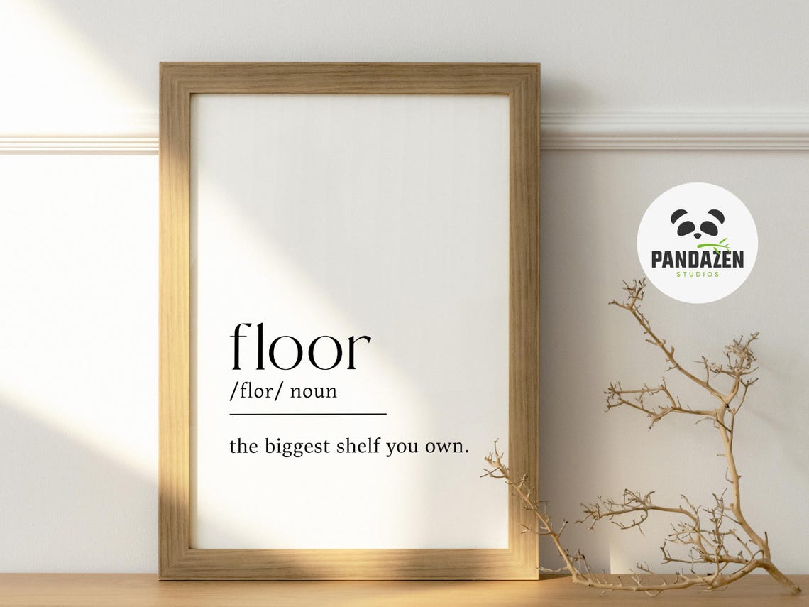 Floor Definition Bedroom Decor Teenager Wall Art Teen Room Decor Funny Teen Poster Room Decor For Teen Boys Room Decor For Teen Girls - Image 4