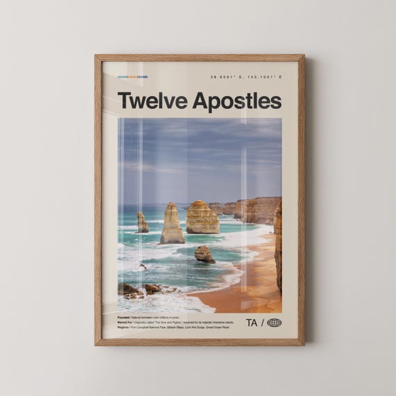 Twelve Apostles Print Wall Art Poster Photo Victoria Australia