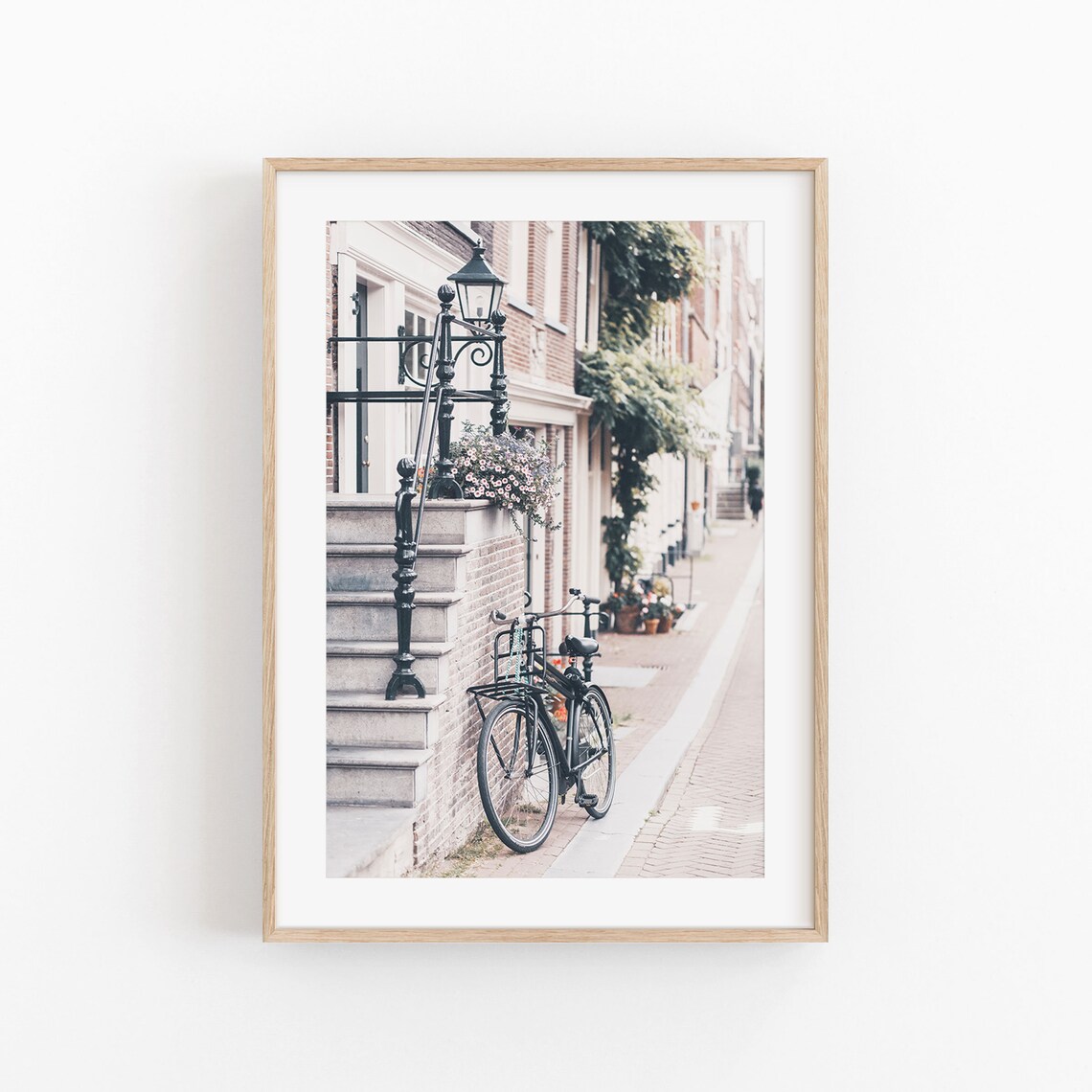Amsterdam City Print, Cityscape Travel Poster