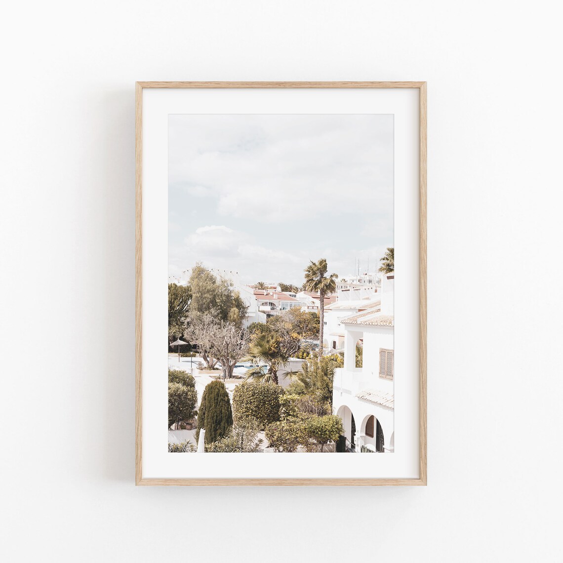 Spain City Landscape Photography Wall Art Print