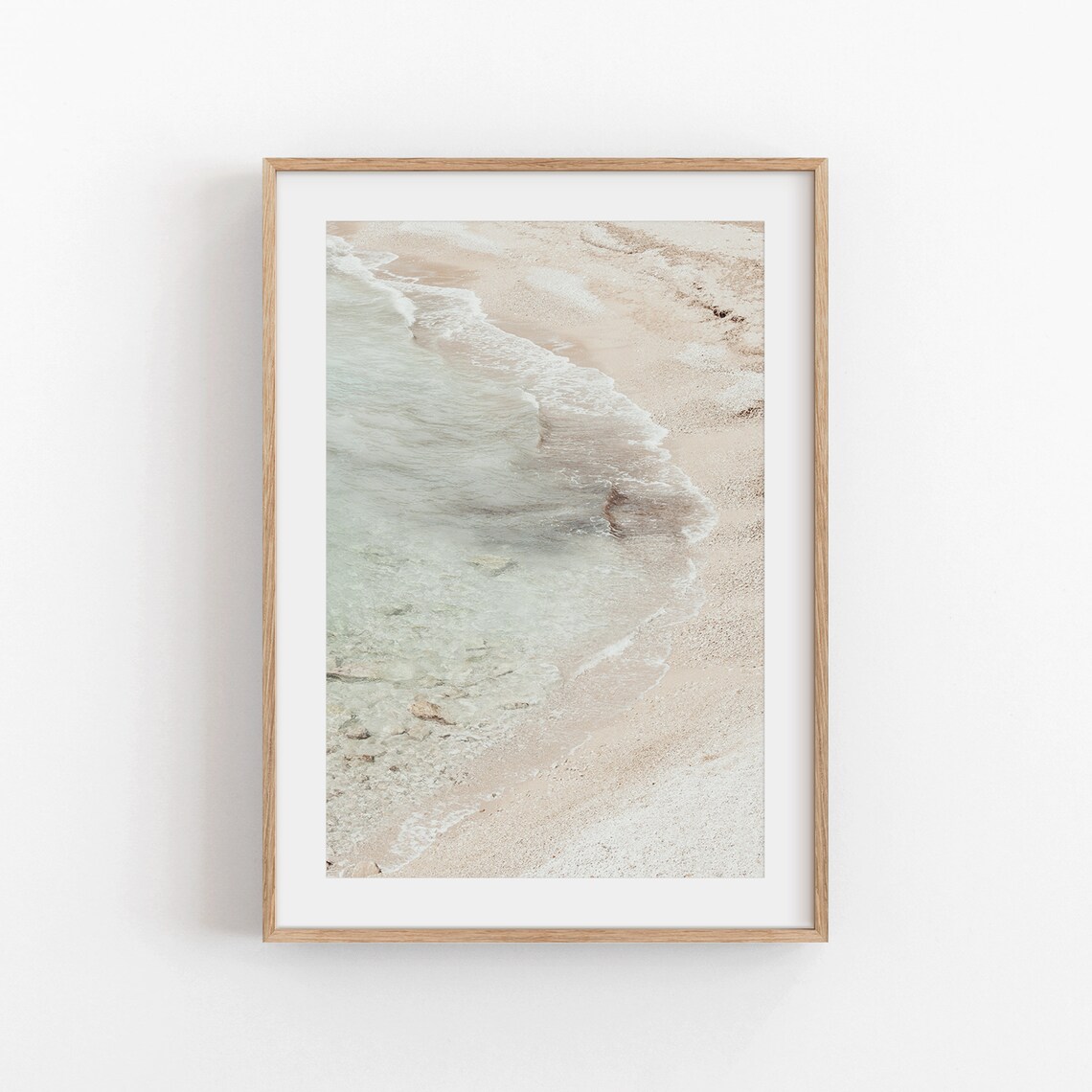 Mediterranean Sea Modern Minimalist Art Print