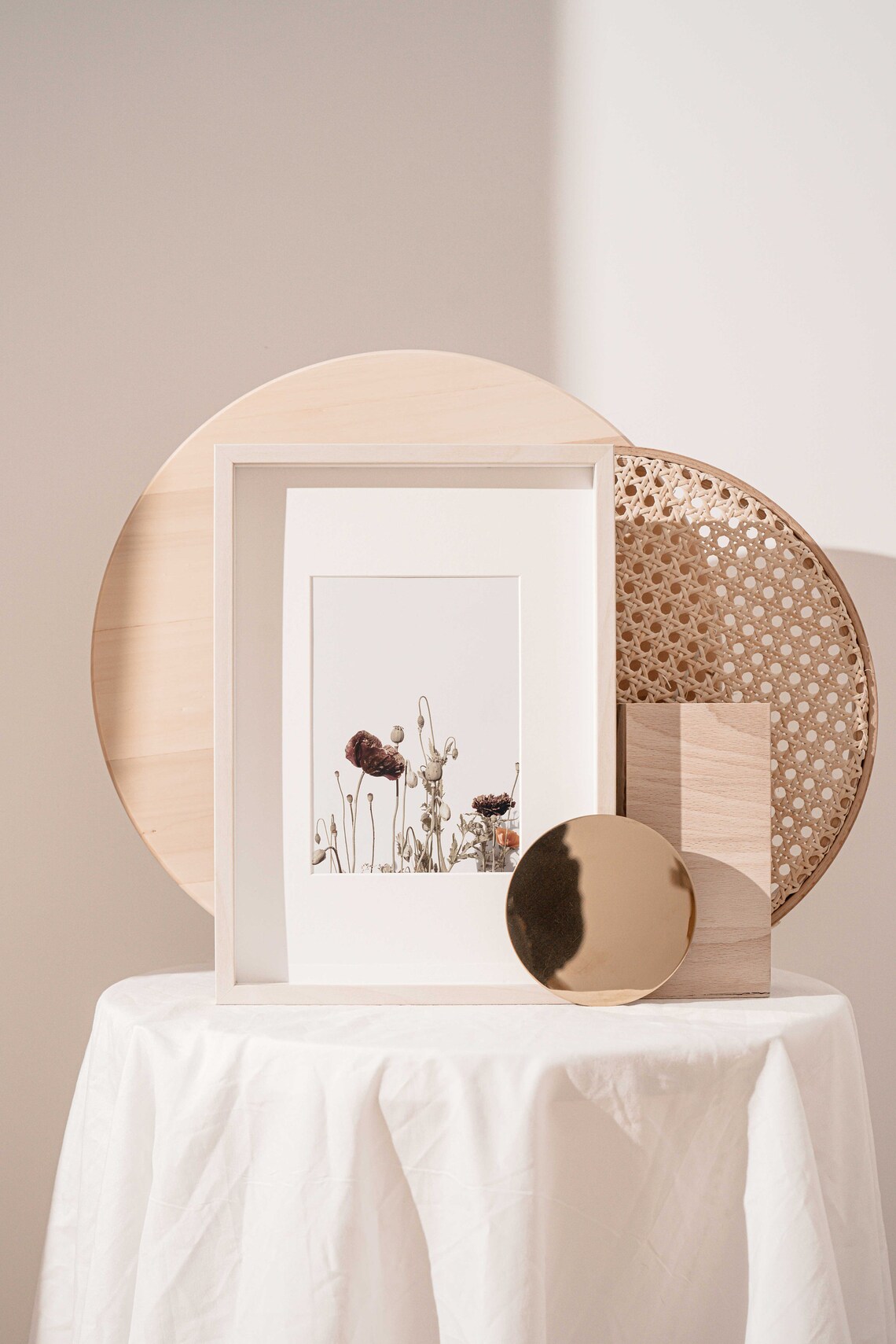 Poppy Print, Modern Minimalist Flower Art Print - Image 2
