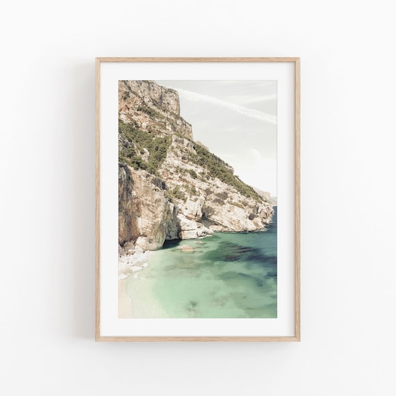 Naxos Greece Coastal Cityscape Travel Poster