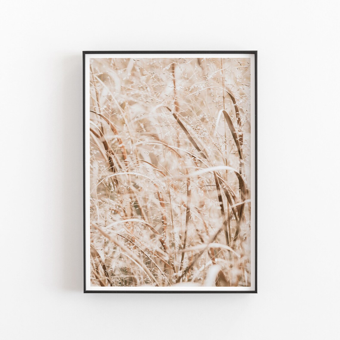 Flowers Print, Modern Minimalist Poster Art