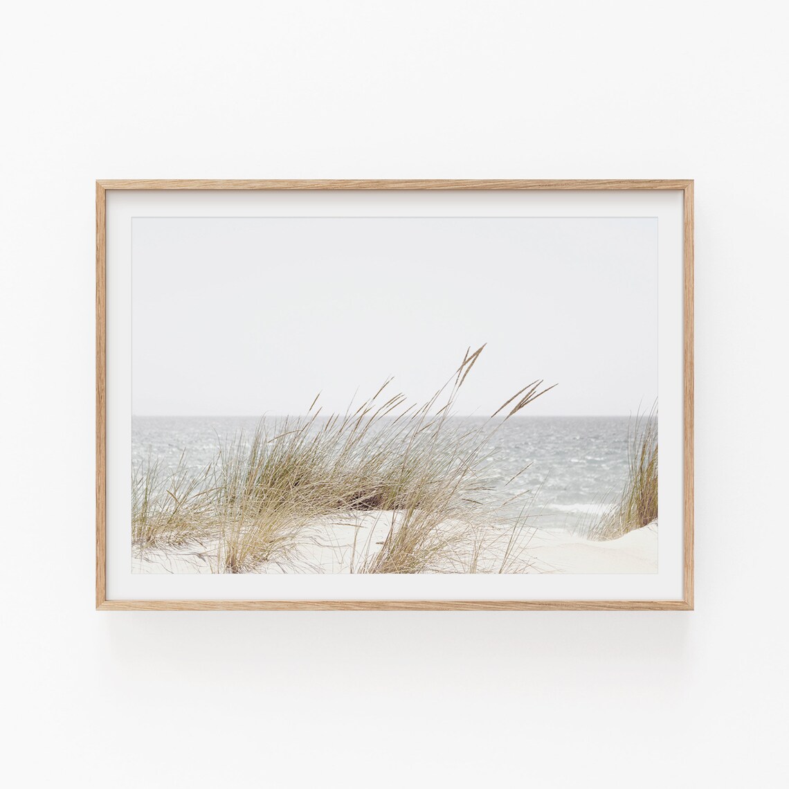 Farmhouse Pampas Grass Botanical Art Print, Boho