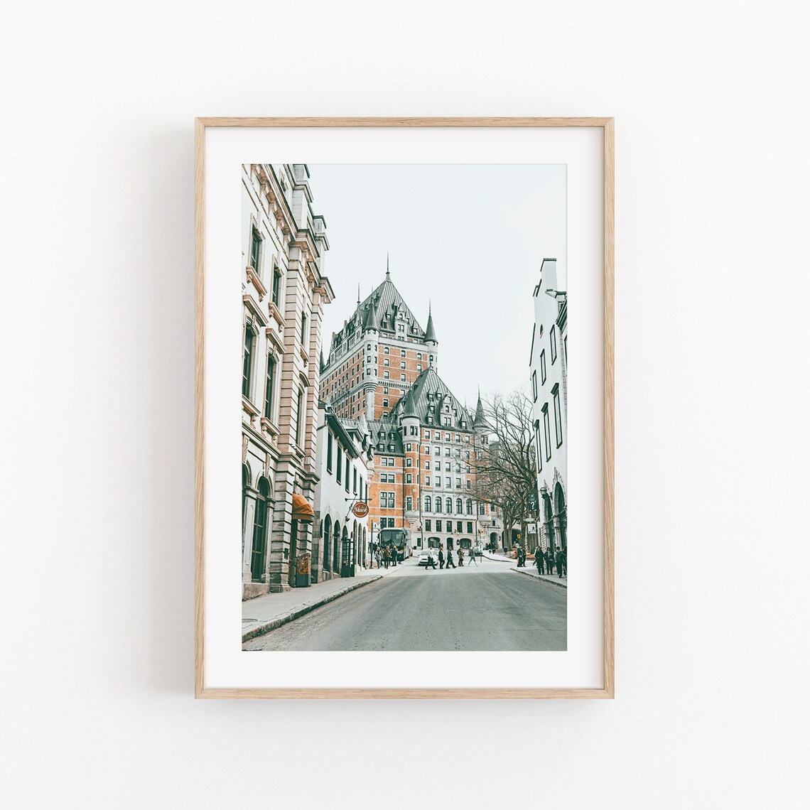 Canada City Art Print, Modern Minimalist Poster
