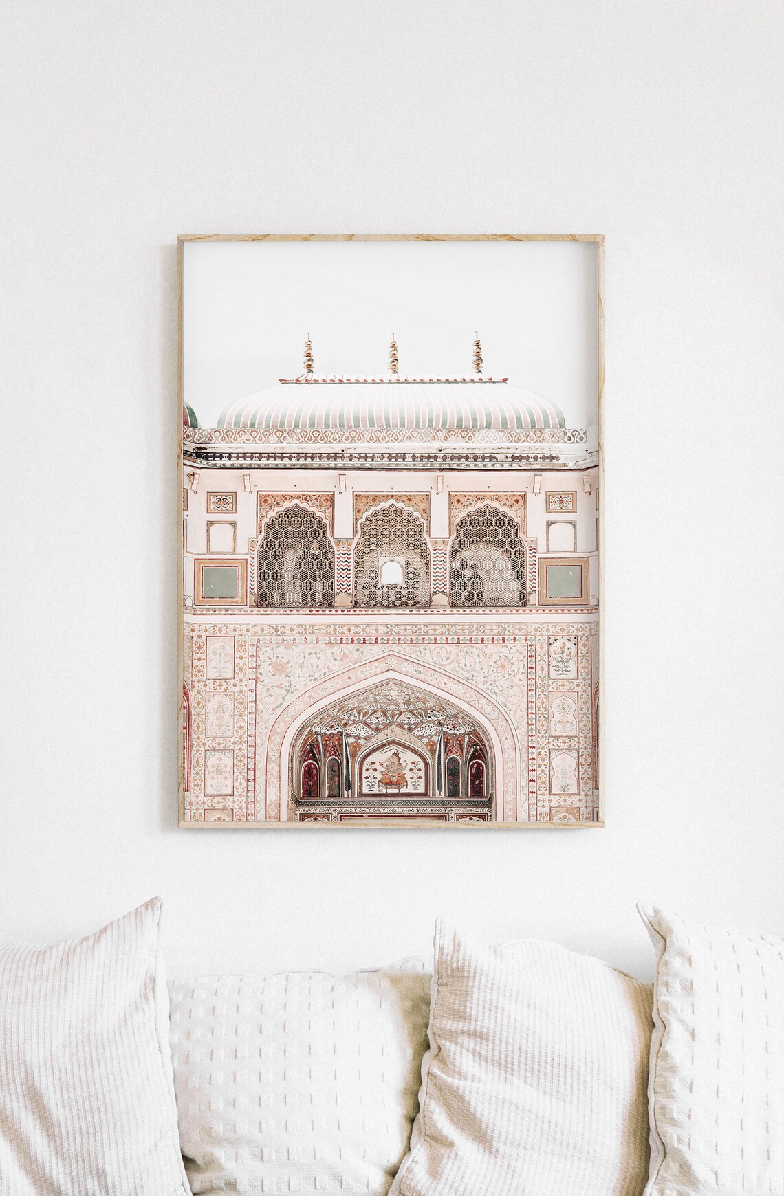 India Cityscape Photo Poster, Travel Wall Art - Image 4