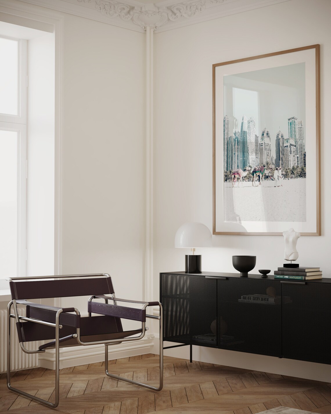 Dubai Cityscape Photography Print, United Arab Emirates - Image 2