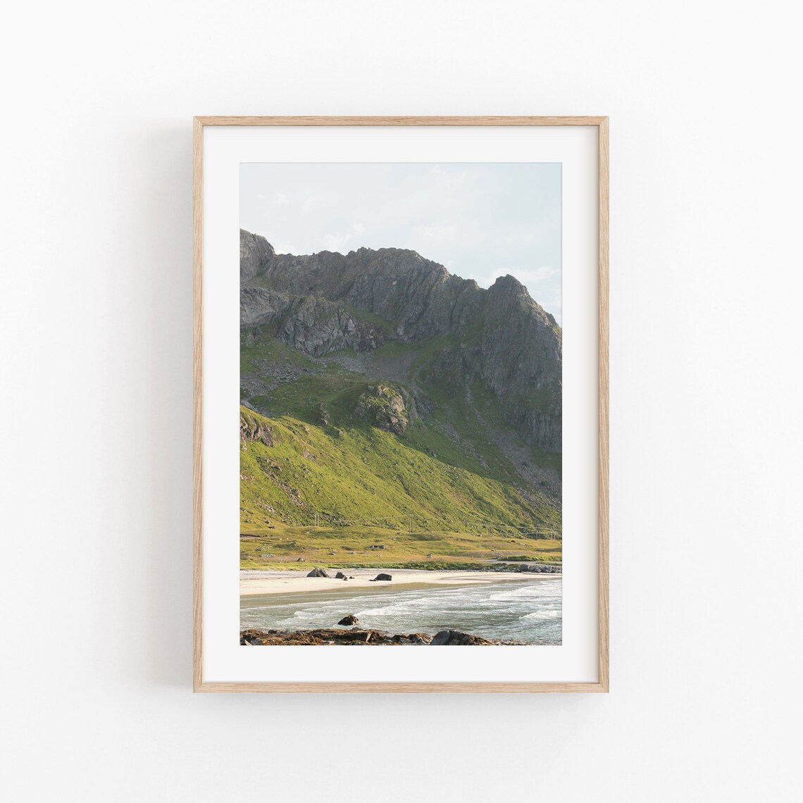 Norway City View Travel Poster, Cityscape