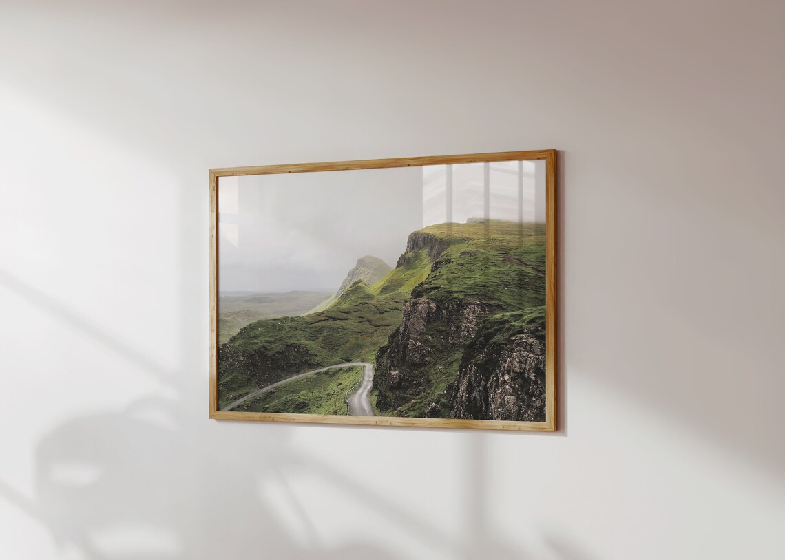 Scotland Travel Poster, Modern Minimalist Art - Image 2