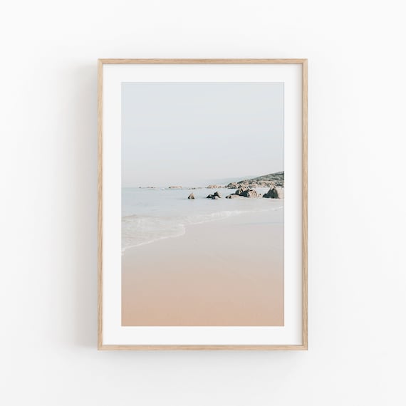 Australia Beach Lifeguard Travel Poster, Art Print