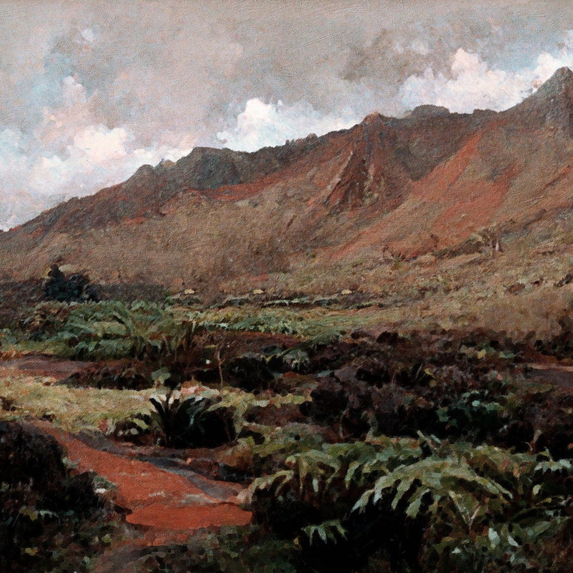 Haleakala National Park Hawaii Vintage Landscape Art Print - Image 3