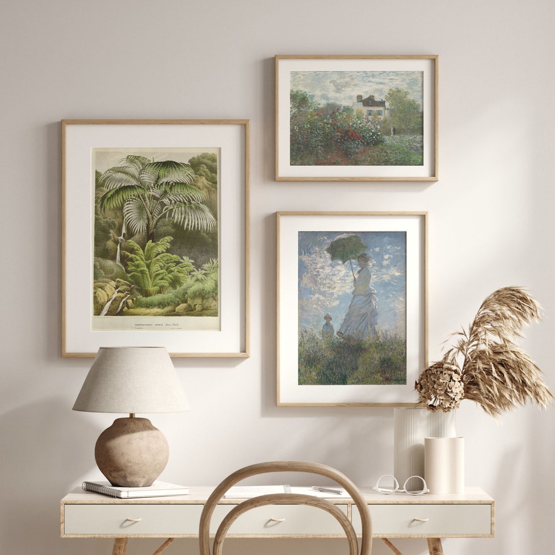 Antique Palm Tree Botanical Illustration Vintage Jungle Plant Poster - Image 2