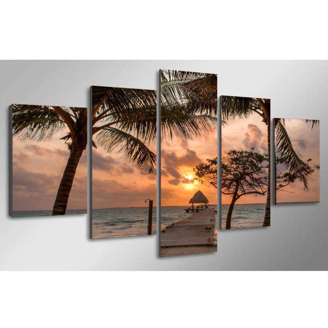 Sunset Boardwalk - Skyscape Art Print - Image 2