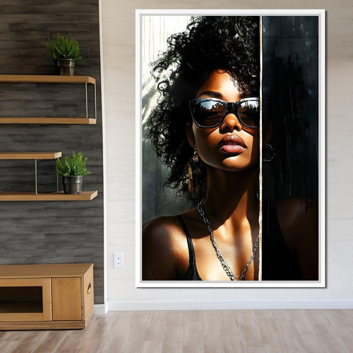 Sunlit Shadows Essence, Modern Home Decor - Image 3