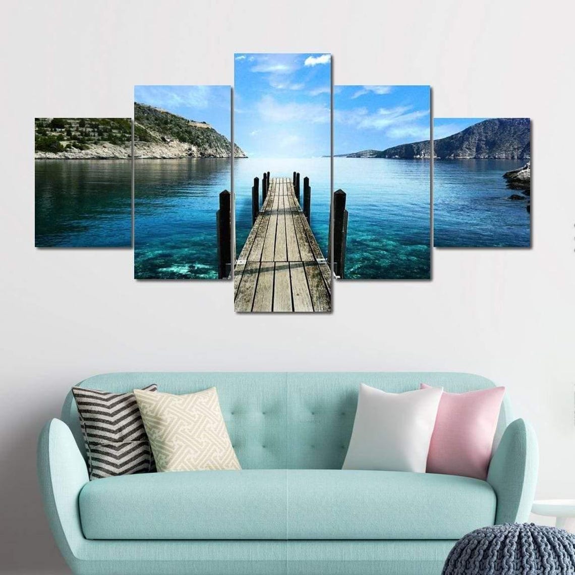 Day At The Lake Nature Art Print - Image 3