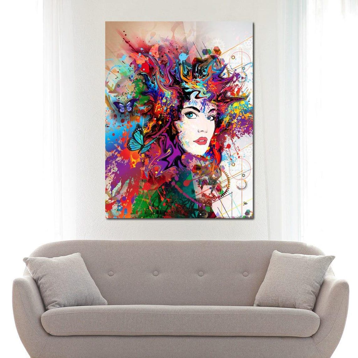 Psychedelic Portrait - Trippy Art - Image 3