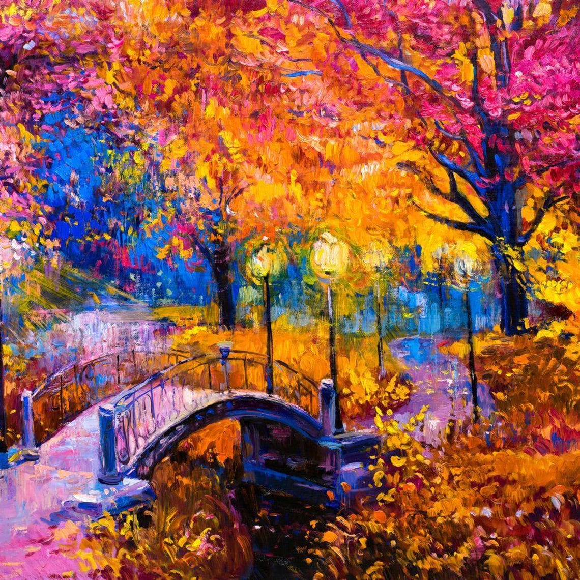 Autumn Pastel Seasonal Art Print - Image 2