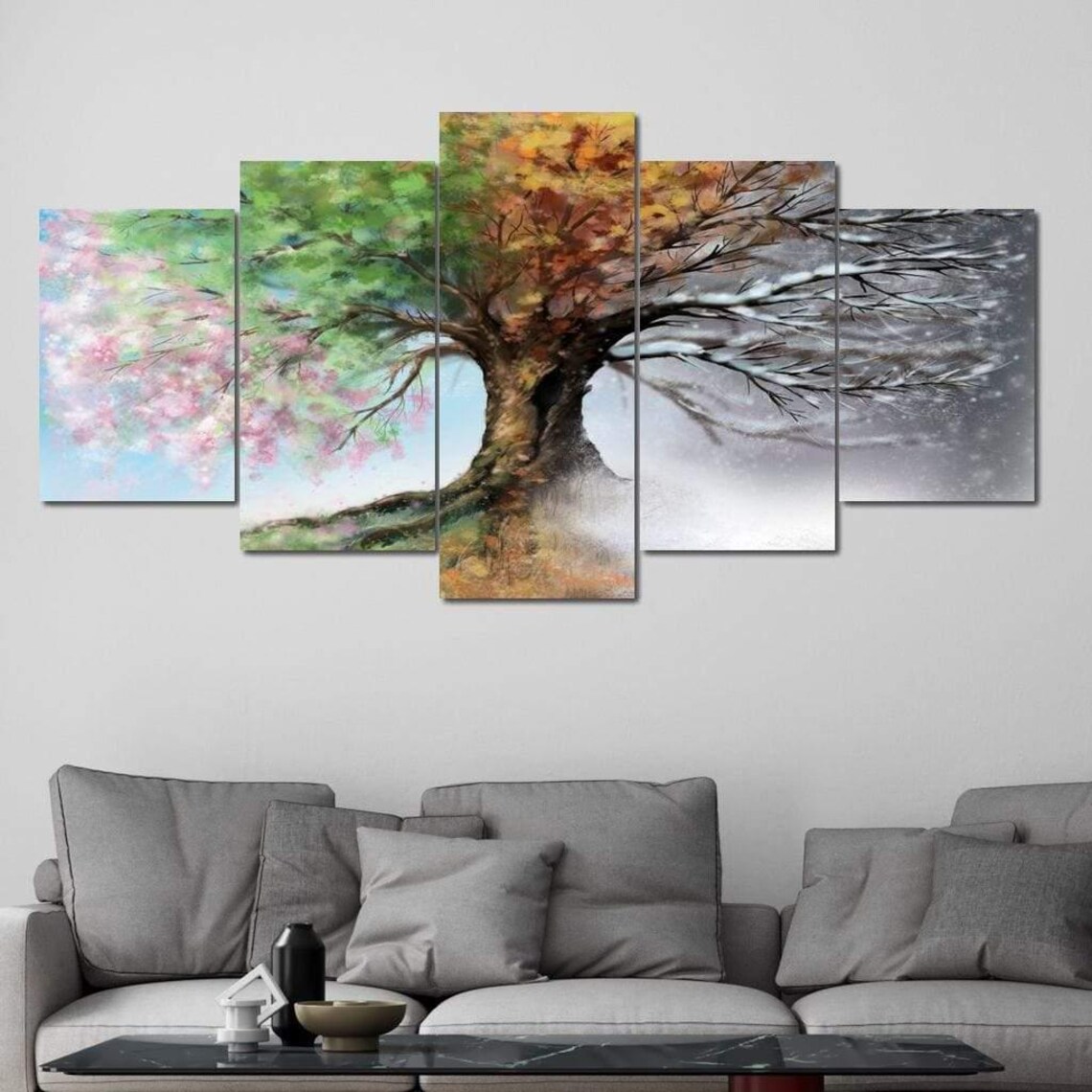 Seasonal Tree Nature Art Print - Image 4