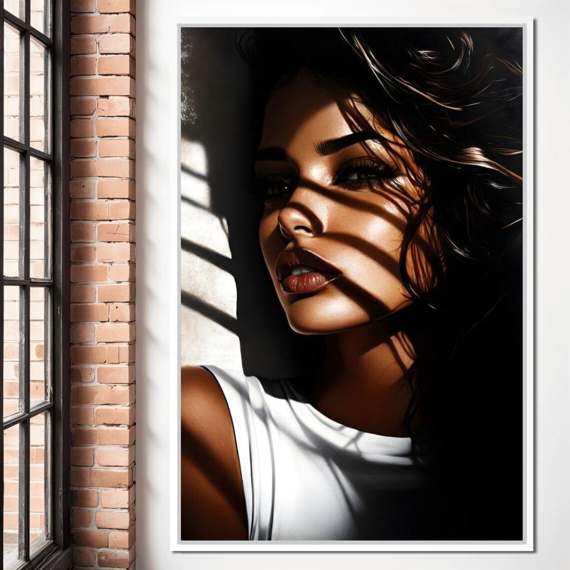 Shadowed Elegance Poise, Modern Home Decor - Image 3