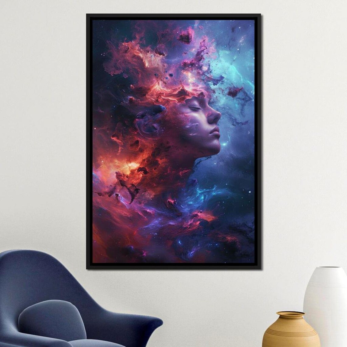 Ethereal Dreamspace Voyage, Abstract Travel Art