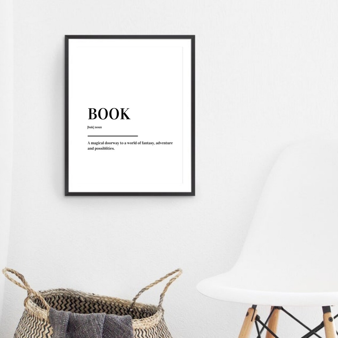 Book Definition Dictionary Poster Gift For Readers Who Love Fantasy Worlds - Image 3