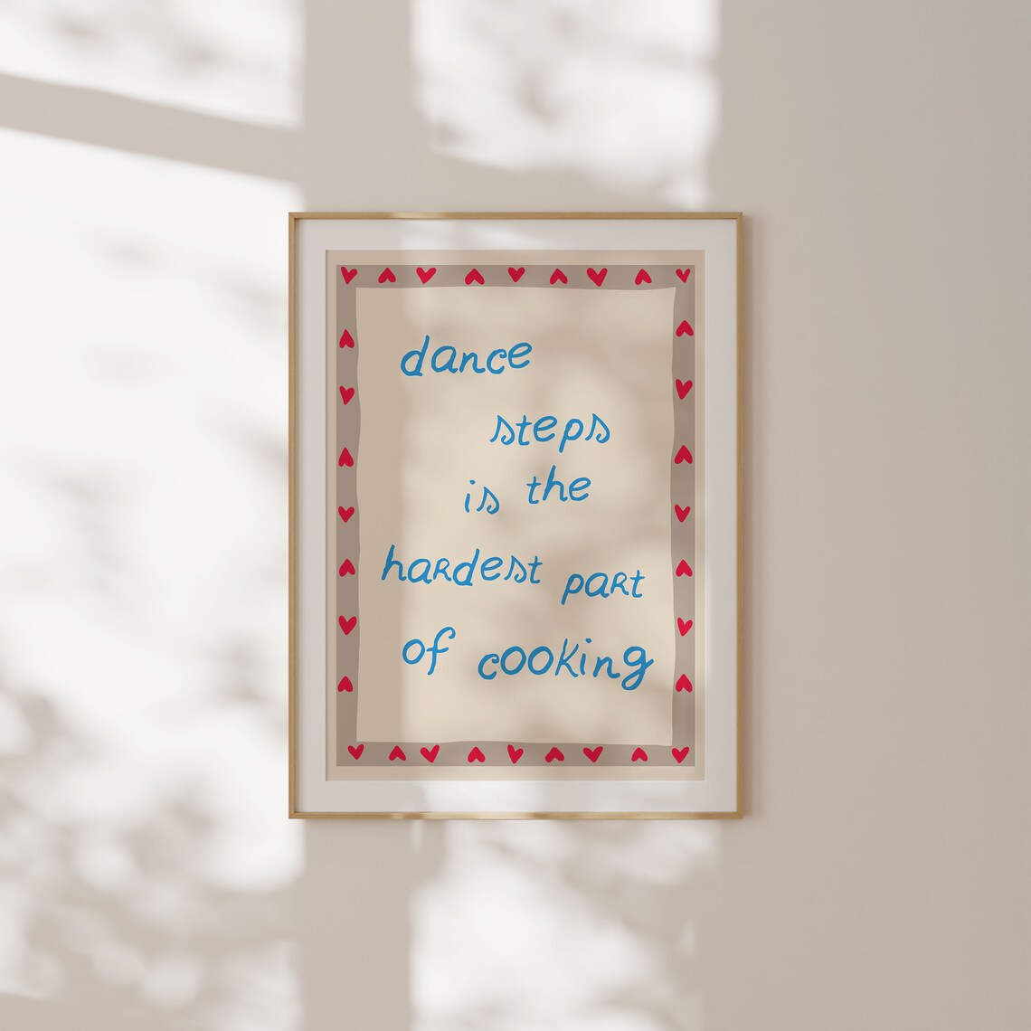 Kitchen Dance Print Quote This Kitchen Is For Dancing Funny Kitchen Disco Poster Cute Cooking Funky Kitchen Aesthetic - Image 4