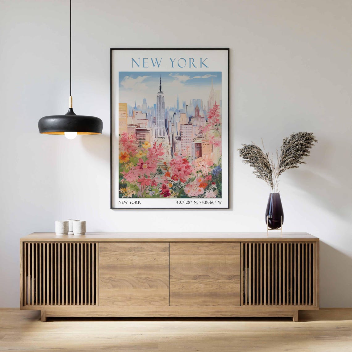 New York Print Empire State Building New York Poster New York Lover New York Art New York Print Travel Travel Print - Image 2