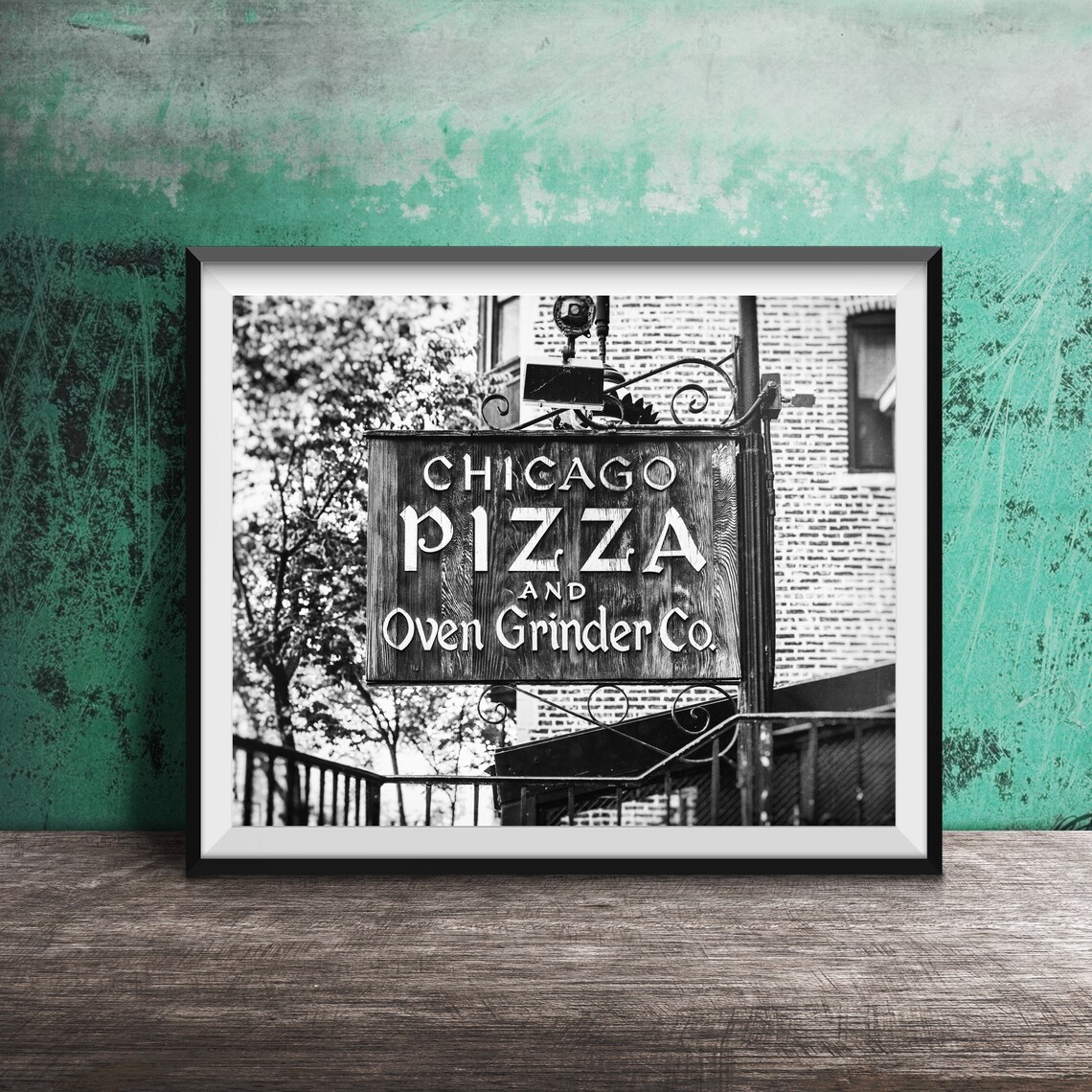 Chicago Pizza And Oven Grinder Co, Chicago Travel Poster - Image 2